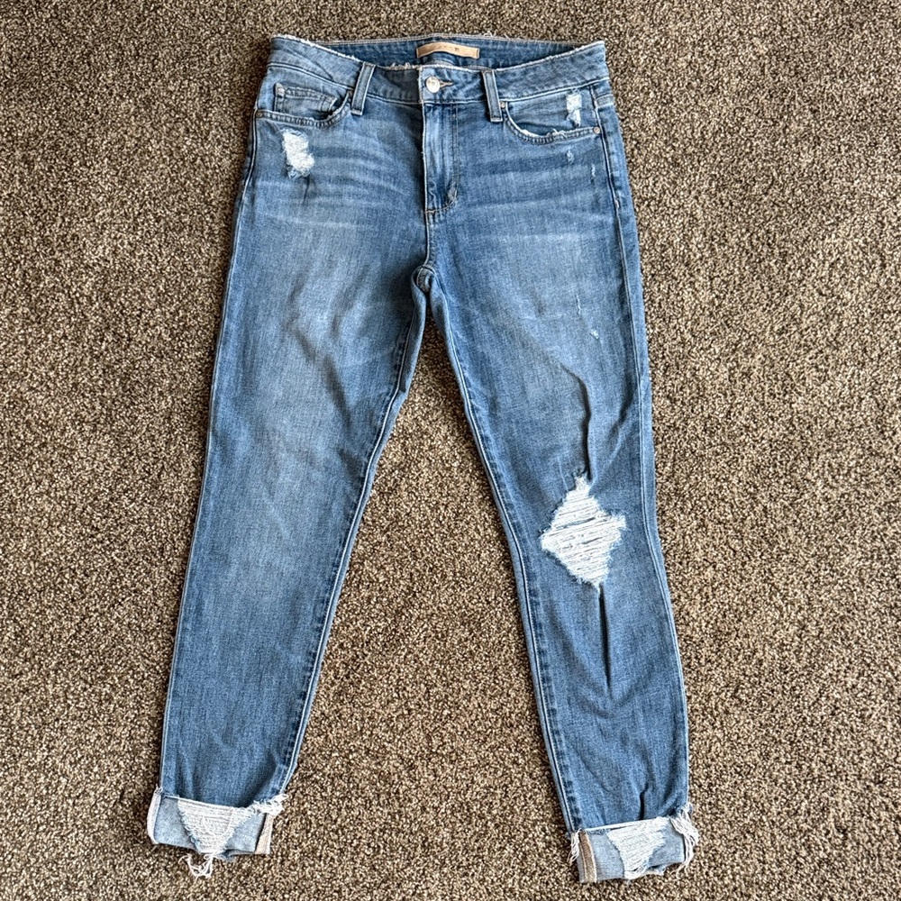Joe's Jeans Distressed crop Jeans
